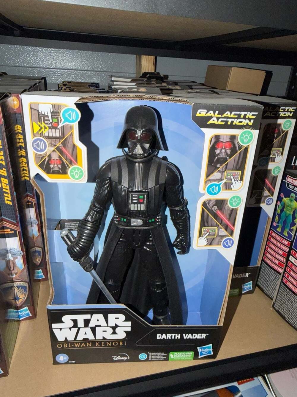 Star Wars Obi-Wan Kenobi Galactic Action Darth Vader 12-Inch Interactive Action
